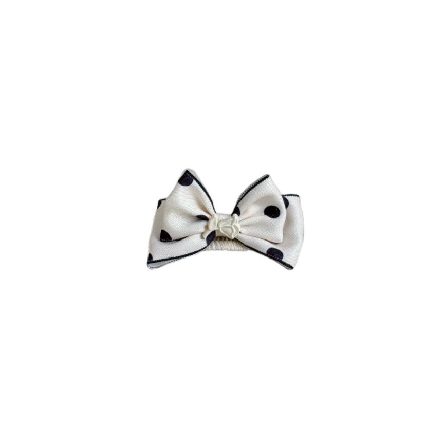 Ivory Whisper Collection-Dot Charm Hair Clip