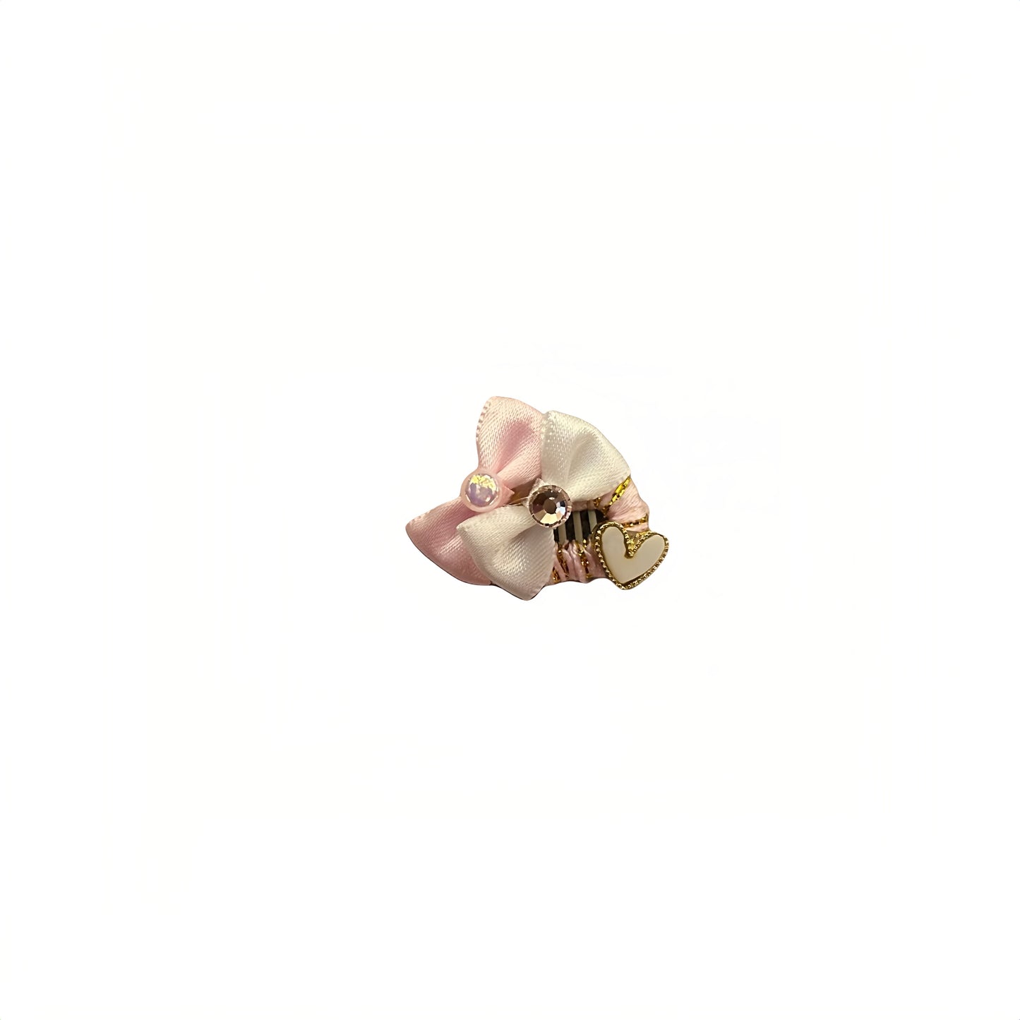 Twinkle Ribbon Collection-Cotton Candy Love Hair Clip