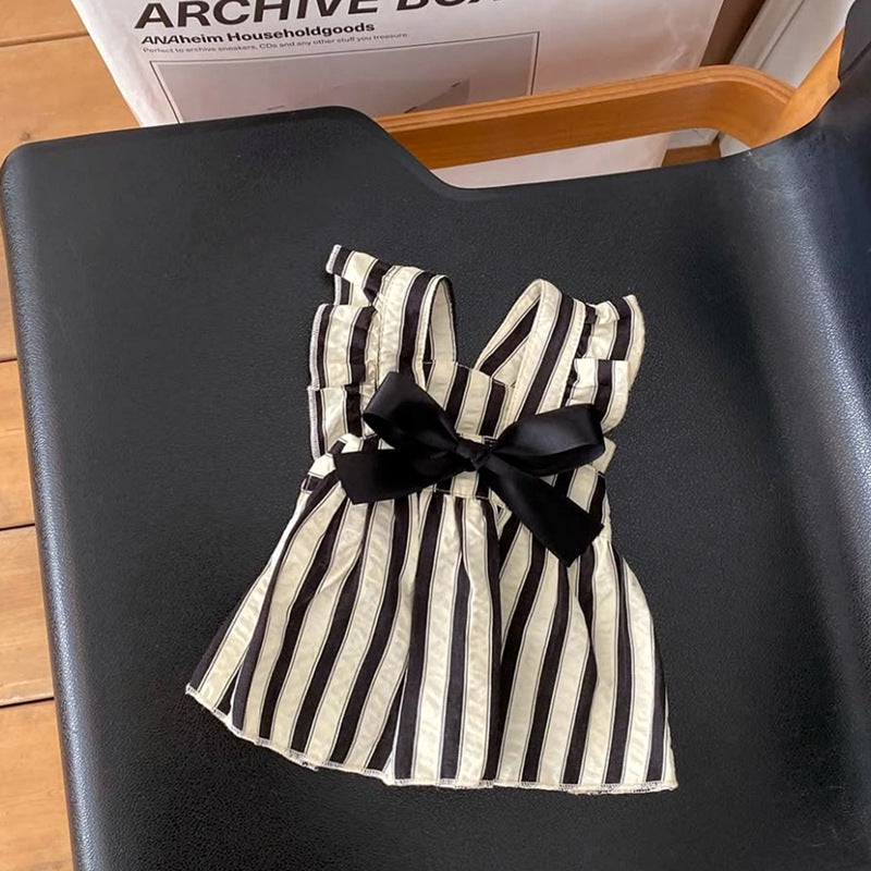 Chic Stripe Daily Dress
