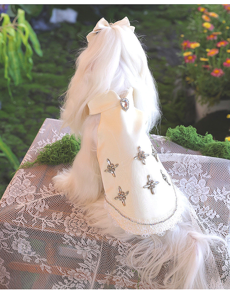 Atelier Collection-Crystal Bloom Dog Dress