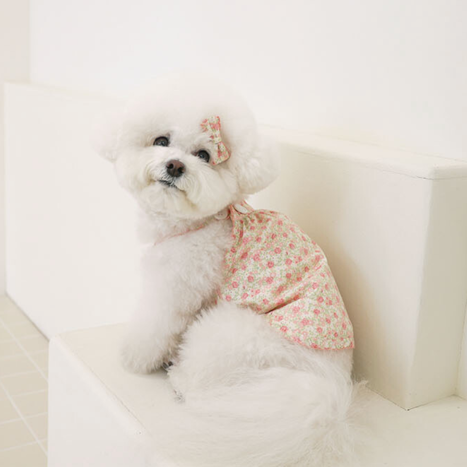 Baby Pink Floral Camisole Dress
