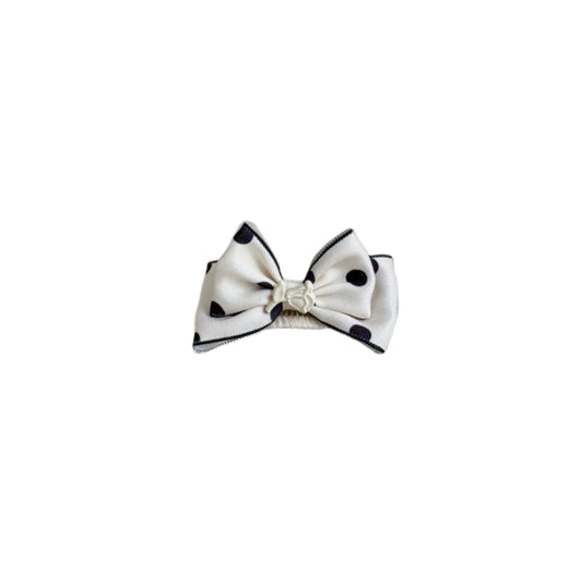 Ivory Whisper Collection-Dot Charm Hair Clip