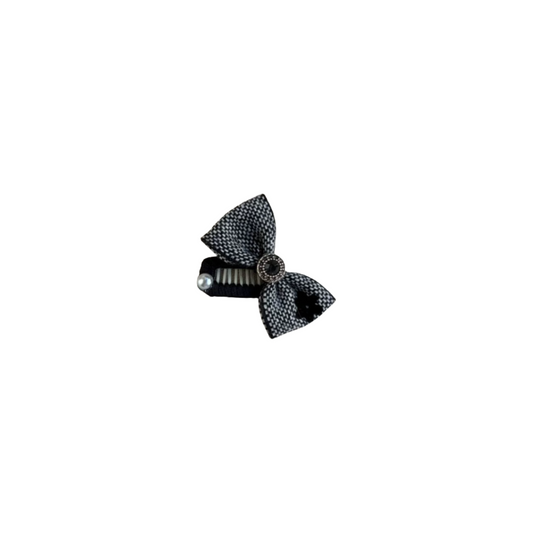 Timeless Elegance Collection-Tweed Elegance Hair Clip