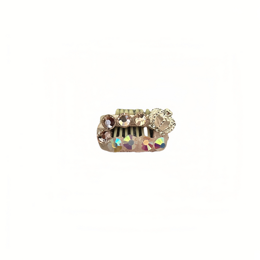 Twinkle Ribbon Collection-Mini Crown Hair Clip