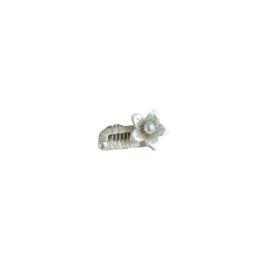 Ivory Whisper Collection-Pearl Whisper Hair Clip