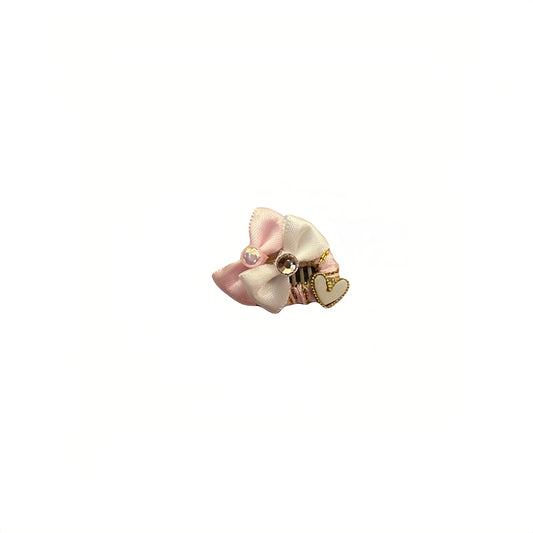 Twinkle Ribbon Collection-Cotton Candy Love Hair Clip
